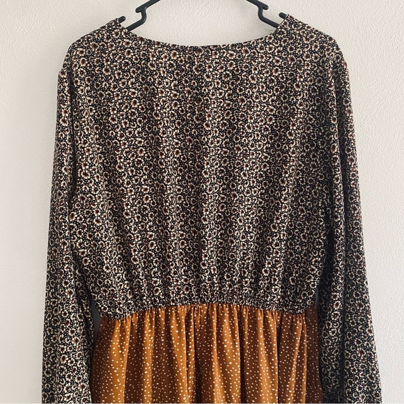 Bohme Kiera floral and polka dot midi dress - Picture 10 of 14